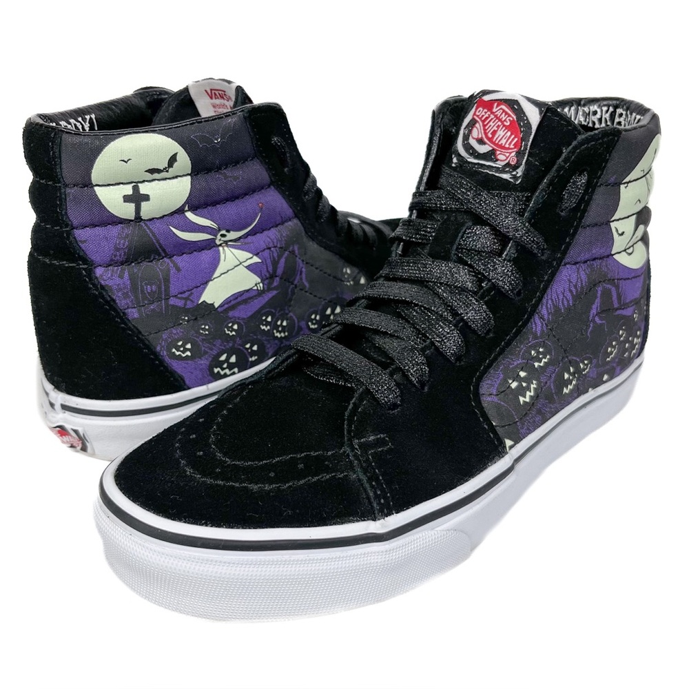Vans Sk8-High x The Nightmare Before Christmas Jacks Lament M 6.5 W 8
